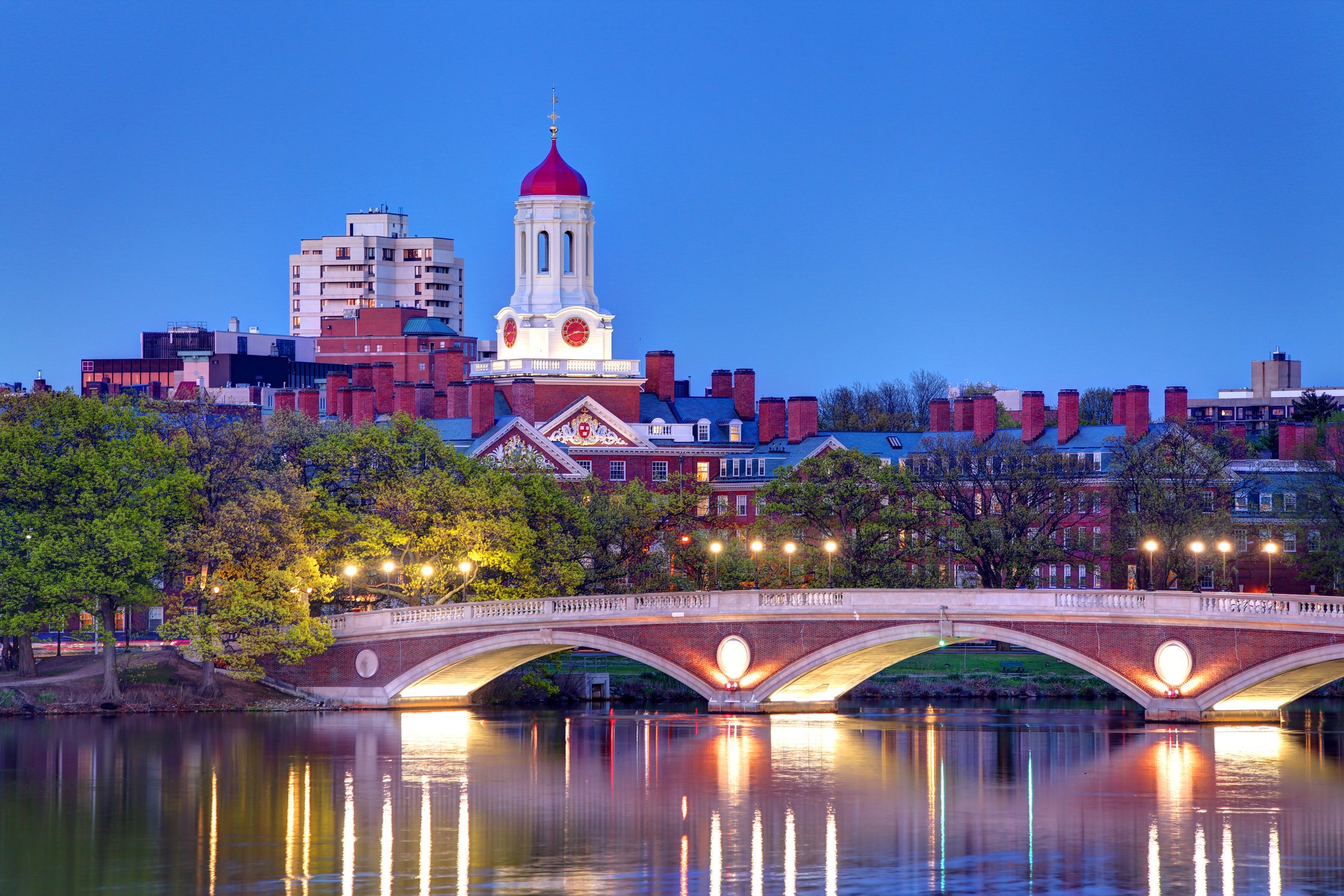 Harvard University along the Charles River